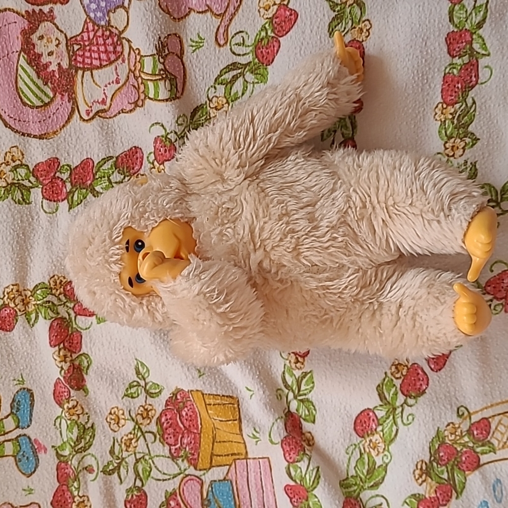 Vintage Baby Gonga Monkey Plush